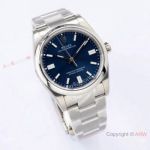 Super Clone Rolex Oyster Perpetual 36mm EW Factory 3230 904L Blue Dial Watch